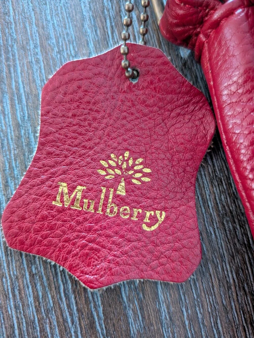 Mulberry Leather Bag Messenger Red
